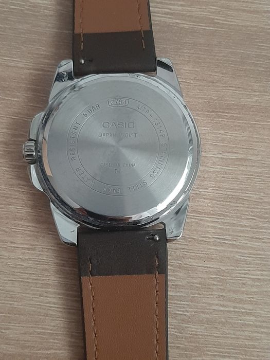 Ceas Casio MTP-1314P-7AVEF – Design Clasic, Curea Piele, Stare Bună