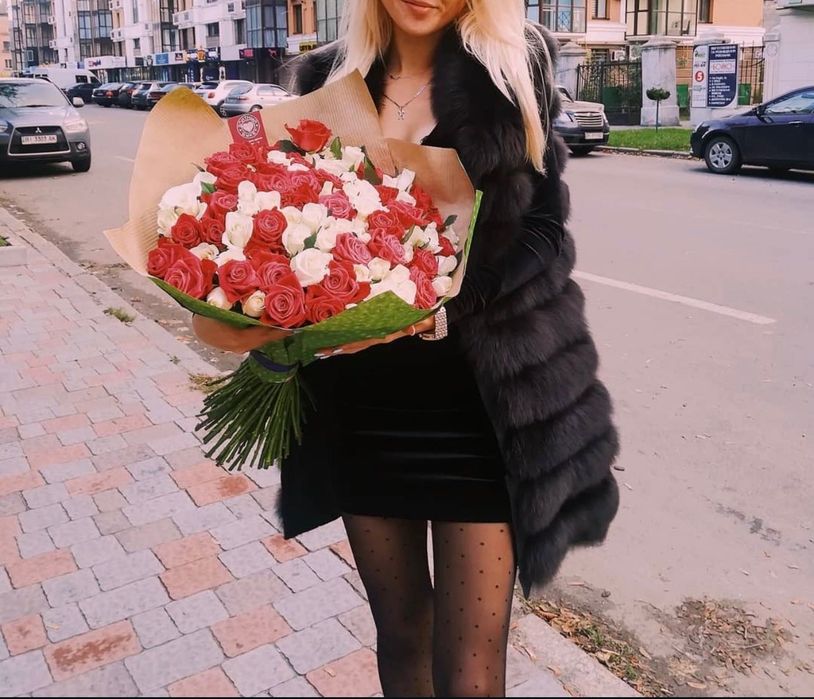 Палто от естествен косъм трансформер