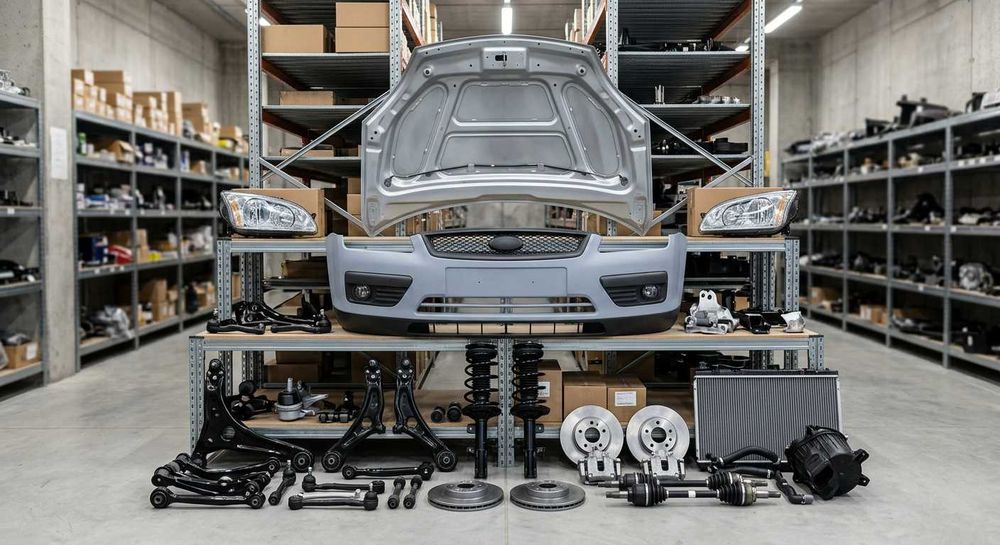 Бампер передний Ford Focus