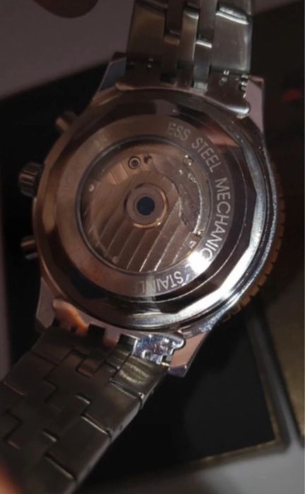 Ceas bărbatesc Multifunctional Tourbillon Skeleton Mecanic Automatic