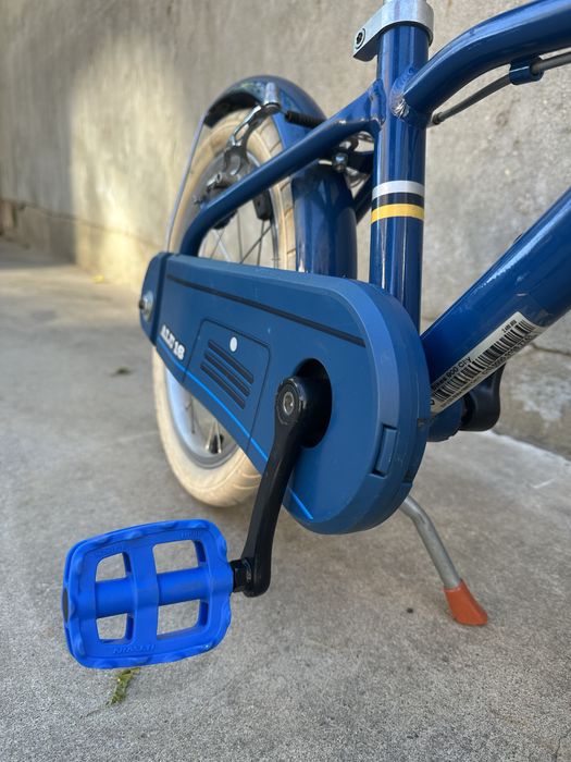 Bicicletă 2 în 1 Discover 900 14" albastru copii 90-110 cm