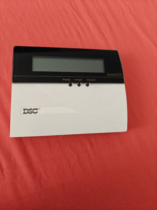 Tastatura LCD DSC Maxsys LCD 4501, max 128 zone, 3000 evenimente