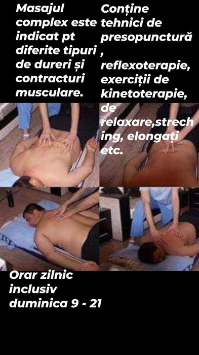 Masaj și la domiciliul clientului Timișoara și împrejurimi