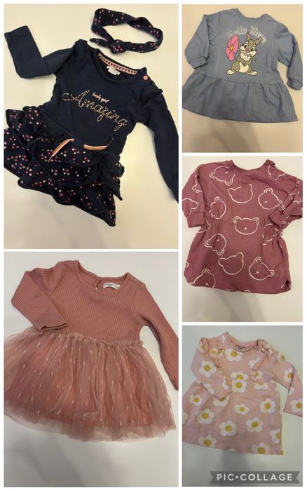 Лот дрешки за момиче 68-74 размер