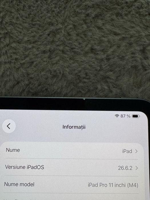 Ipad pro 11 M4,256gb, baterie 96%