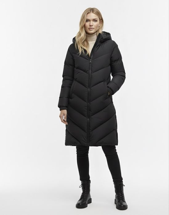 Дамско зимно дълго яке