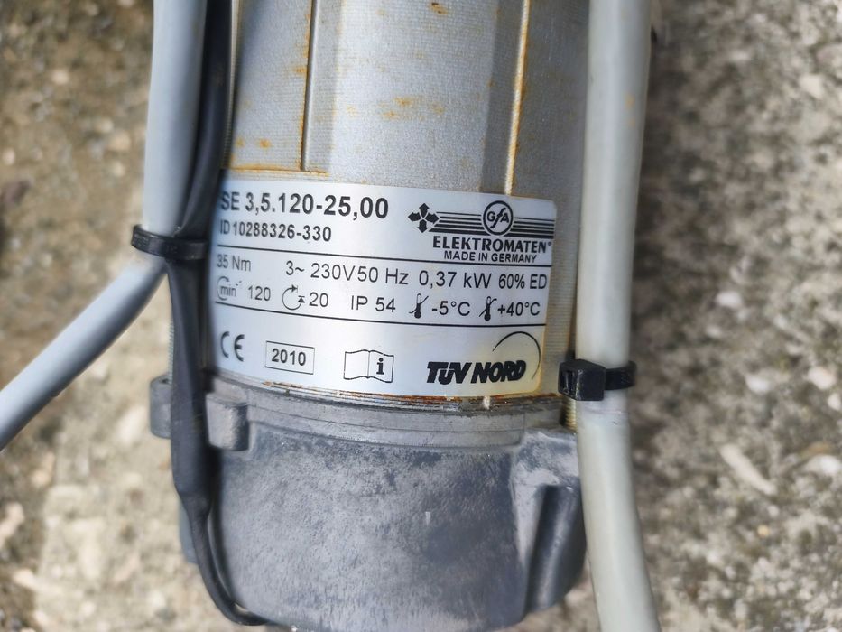 Индустриален мотор за бързодвижеща се ролетна врата GfA Elektromaten SE 3,5.120 (с вал и платно