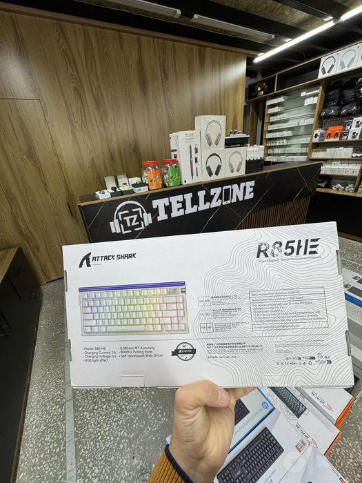 Attack shark R85HE keyboard klaviatura