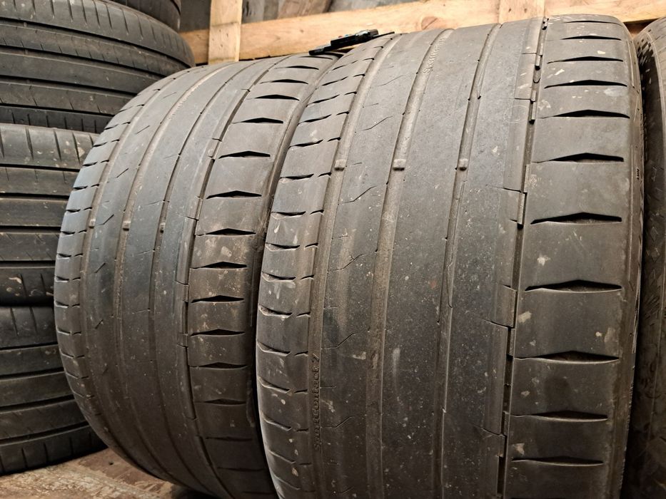 Set anvelope 295/35 R21 cu 265/40 R21 Continental dot 2023