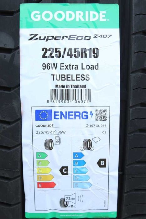 Anvelope vara noi 225/45R19 96W, XL, Goodride, DOT 2025