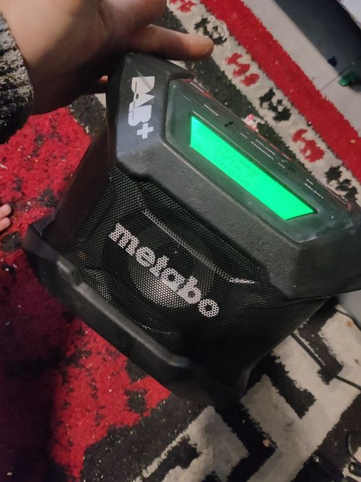 Radio de șantier cu ceas metabo  R 12- 18 bab + bt cu bluetooth