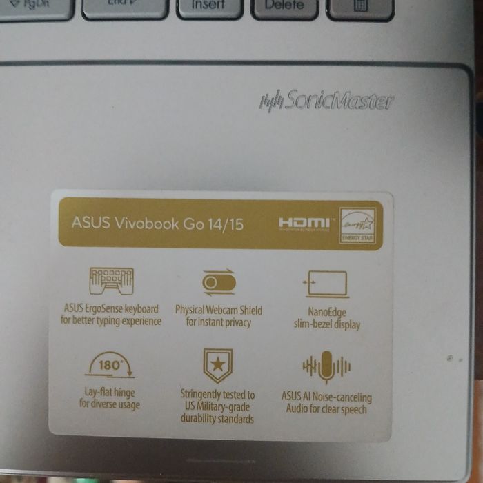 Notbuk sotila ASUS VINOBOOK