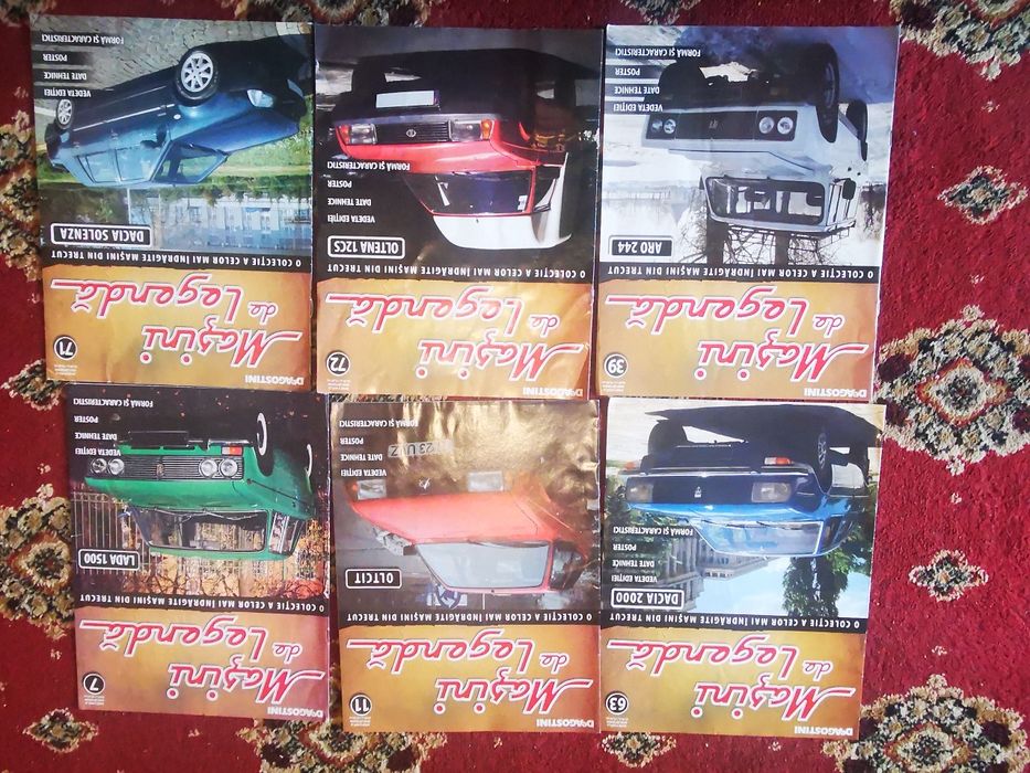 Revista Masini de legenda ARO Olcit LADA Dacia Solenza  Oltena