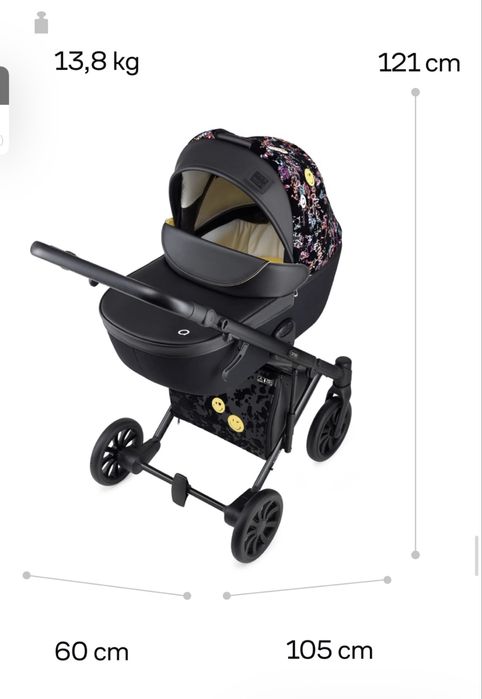 Бебешка количка  ANEX  2В1 E/TYPE art special edition