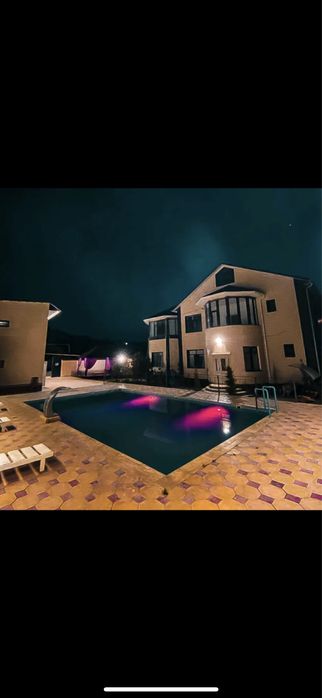 Коттедж Бургулюк Подогрев Бассейн,Бильярд.