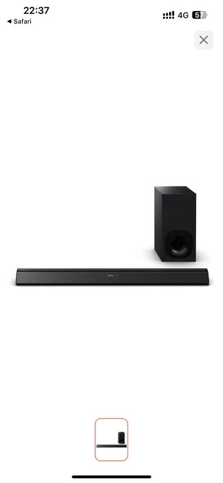 Sony сабвуфер Sony HT-CT80