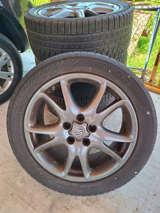 jante cu cauciucuri porche cayene