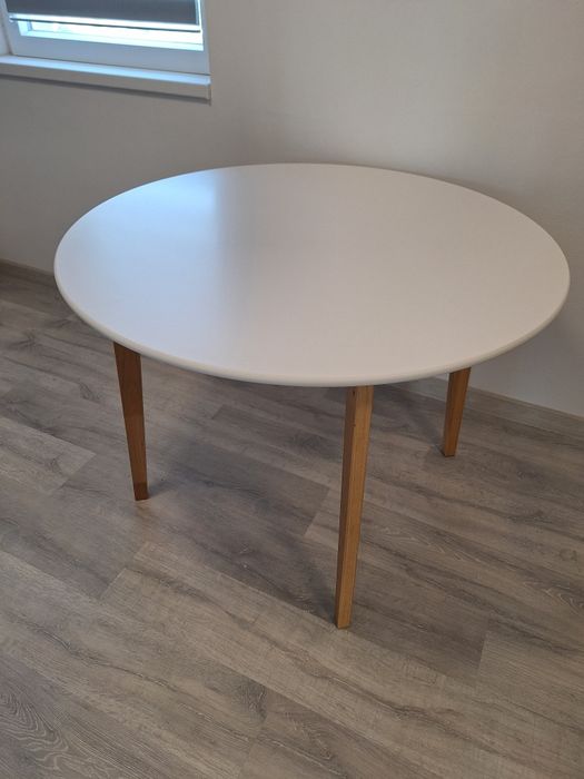 Masa de bucatarie 105 cm diametru, blat MDF