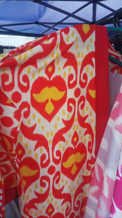 Абая женский халат икат