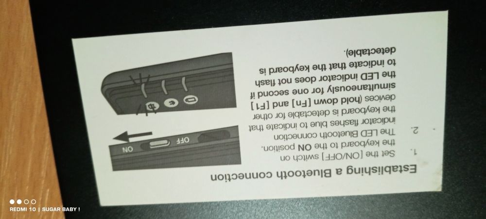 Клавиатура блутуд връзка