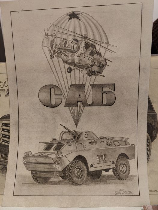 Рисунки ручная работа