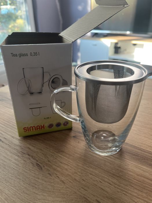 Чаша за чай със цедка