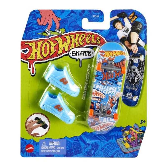 Скейтборд за пръсти Hot Wheels - Tic-Tac Towed