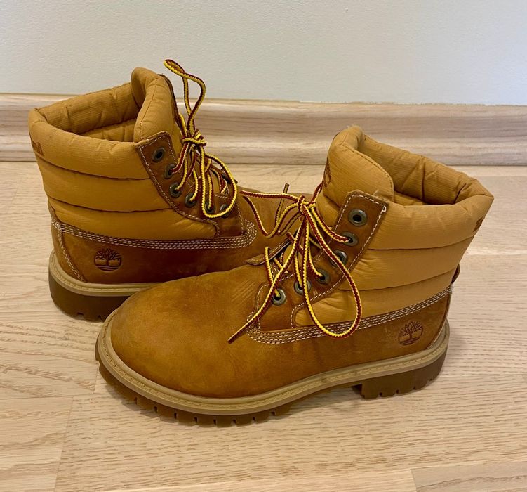 Bocanci Timberland copii, EUR 33, originali, piele naturala