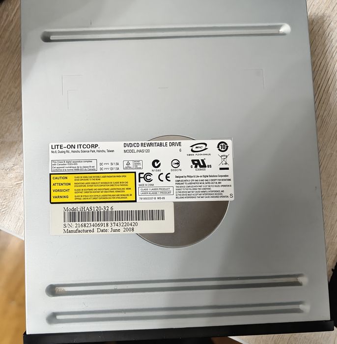 Lite-On iHAS120 продаю свой оптический привод