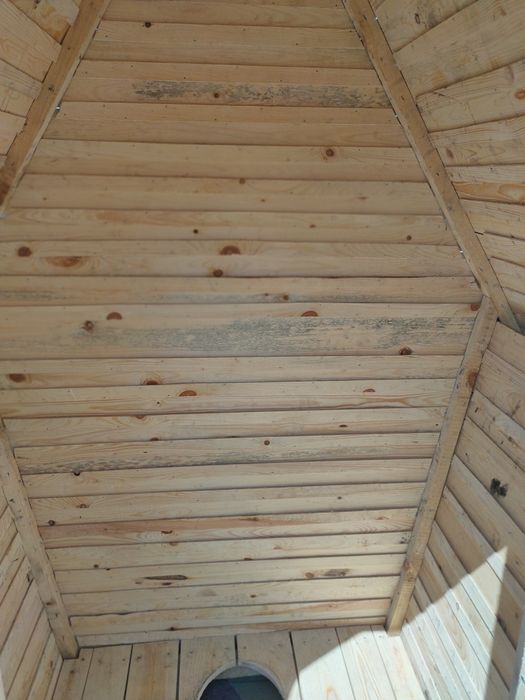 Туалет деревянный