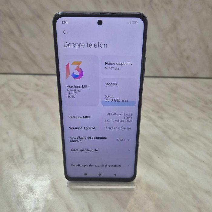 Telefon Xiaomi Mi 10T Lite  Negru 128GB 6RAM Zeus Amanet Rahova 29131