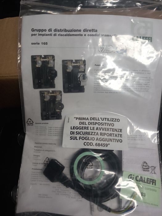 Vând grup amestec caleffi