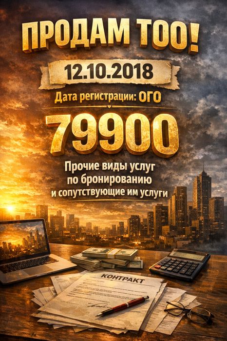 Продам свое тоо Алматы