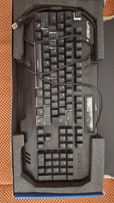 Механична геймърска клавиатура uRage EXODUS 800 (Blue Switches, RGB)