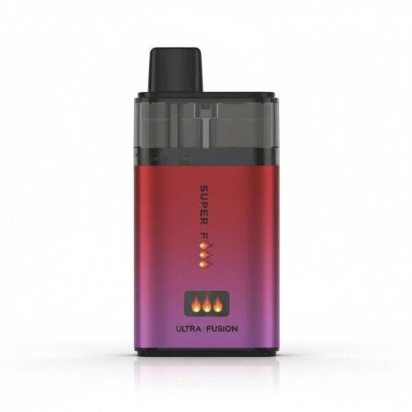 Vape 60.000 Puffs 2 Arome SuperFire Crystal 4 Cartuse cu Lichid