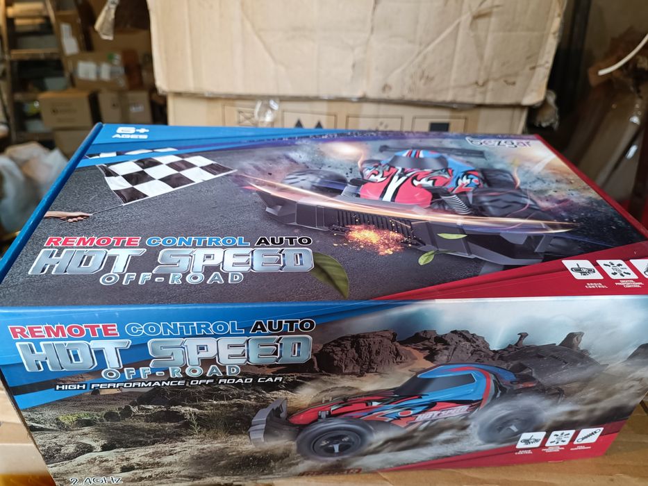 Кола с дистанционно управление JJRC 4x4, Син, Мащаб 1:18,