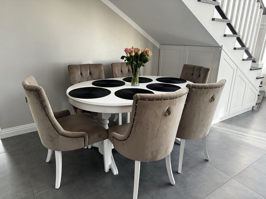 Masă lemn masiv - extensibila 12 persoane