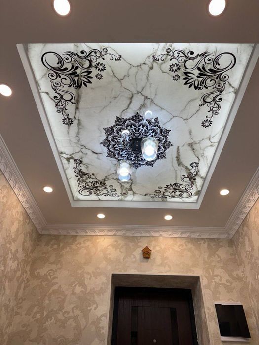 Натяжные потолки 8$