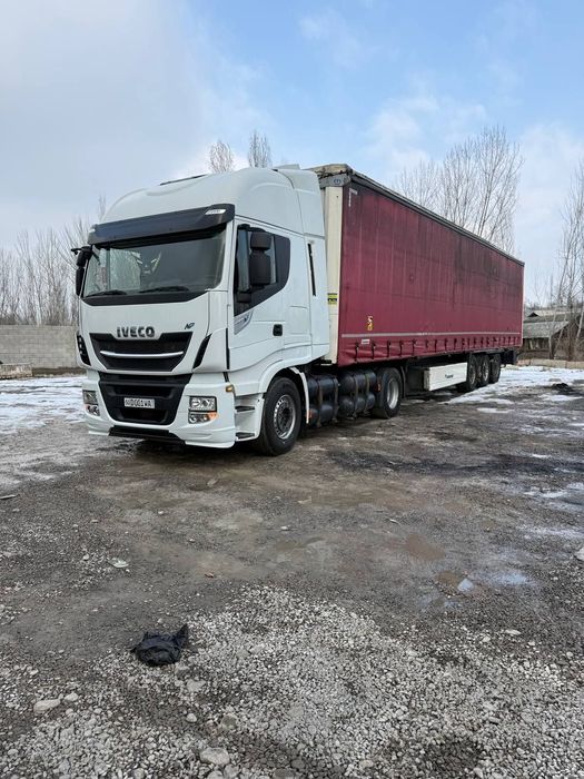 IVECO 460 + KRONE прицеп Сотилади
