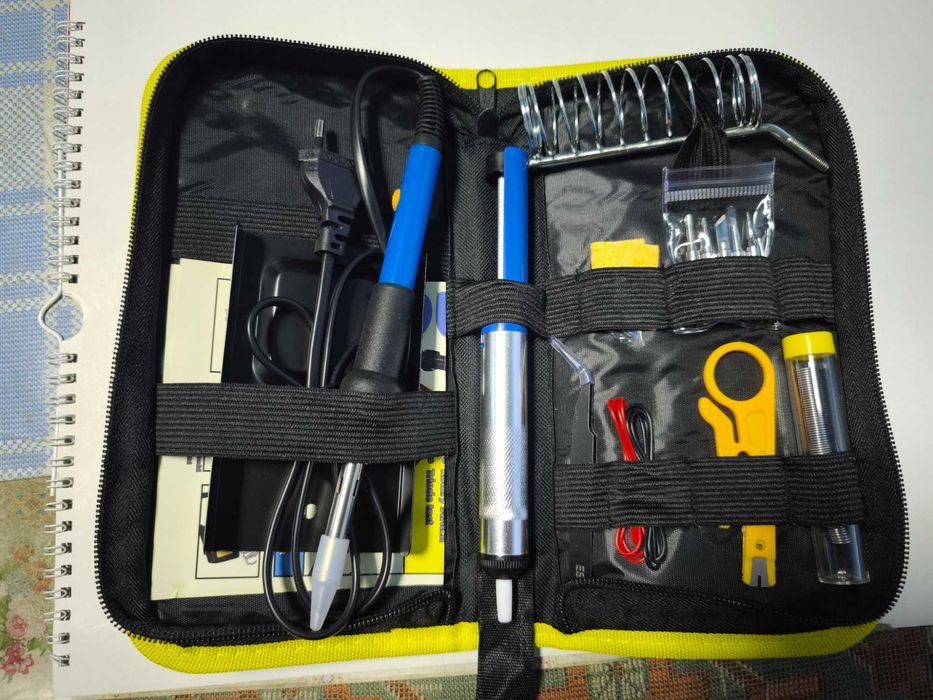Set de lipit cu letcon, pompa, accesorii si cutie