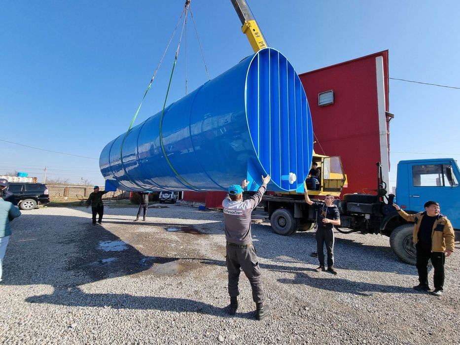 Резервуар из пластика - полипропилен (подземные)