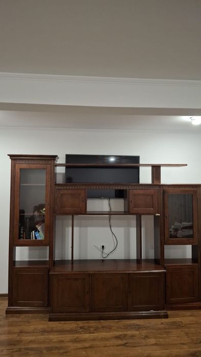 Mobila living stejar maro