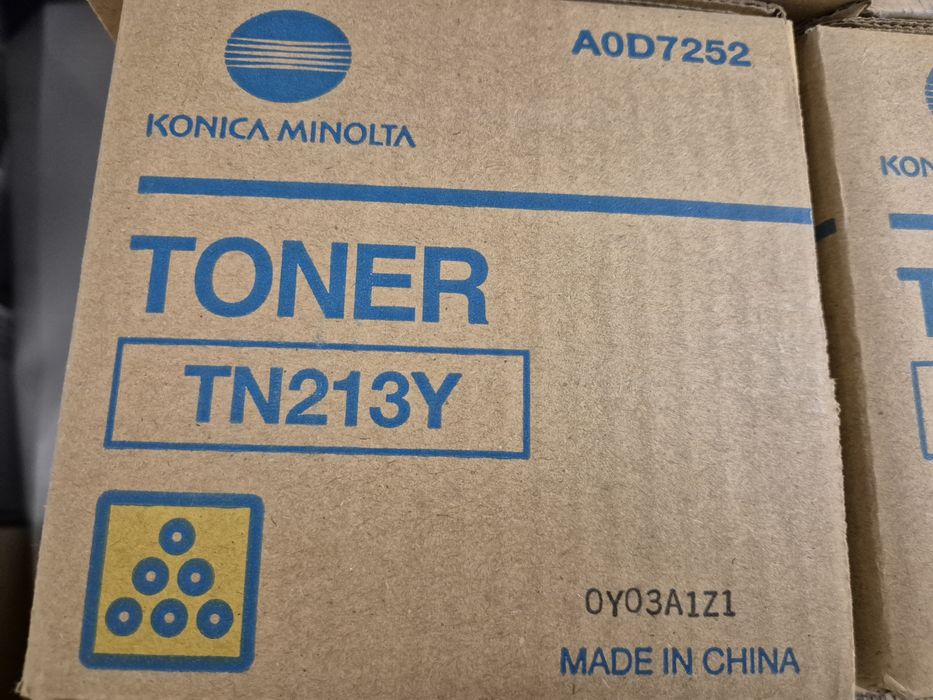 Toner Konica Minolta TN-213Y yellow A0D7252