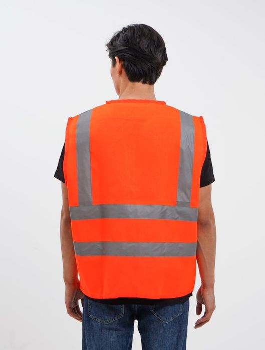 Света отвечающий жилет для строительства/ Нур кайторувчи нимча