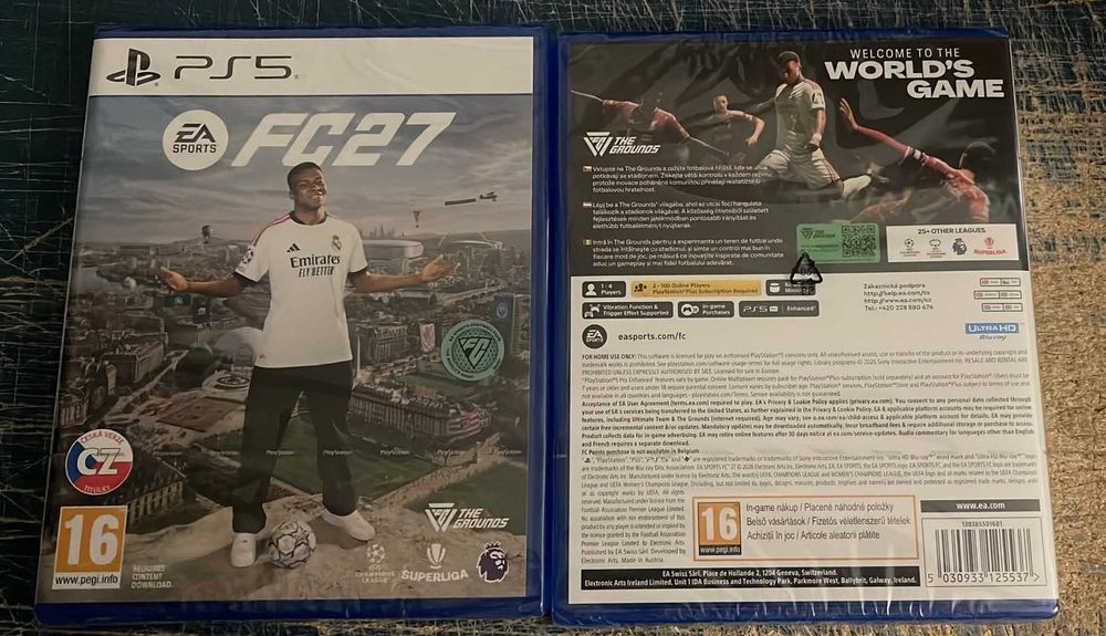 Joc EA Sports FC 27 PS5 / PlayStation 5, sigilate, pret fix