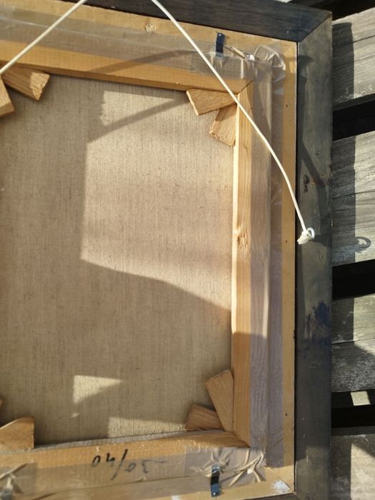 Винтидж холандска картина / натюрморт 
Масло върху платно