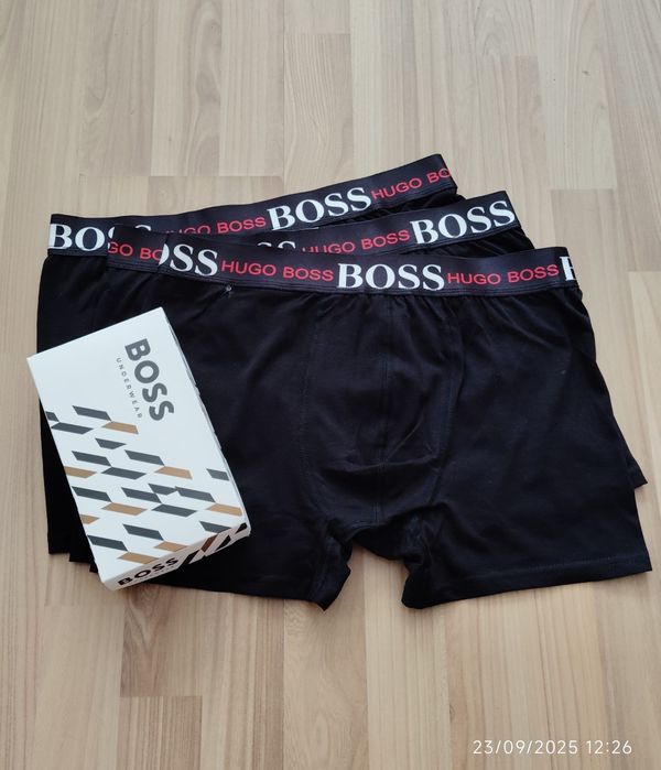 Качествени мъжки боксерки 3бр в кутия