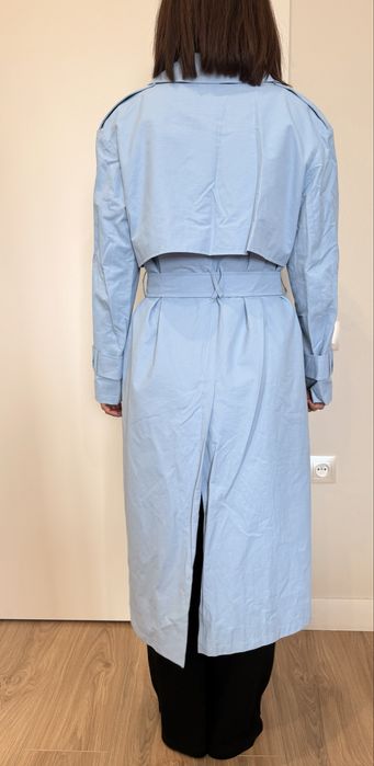 Тренч Exalta голубой