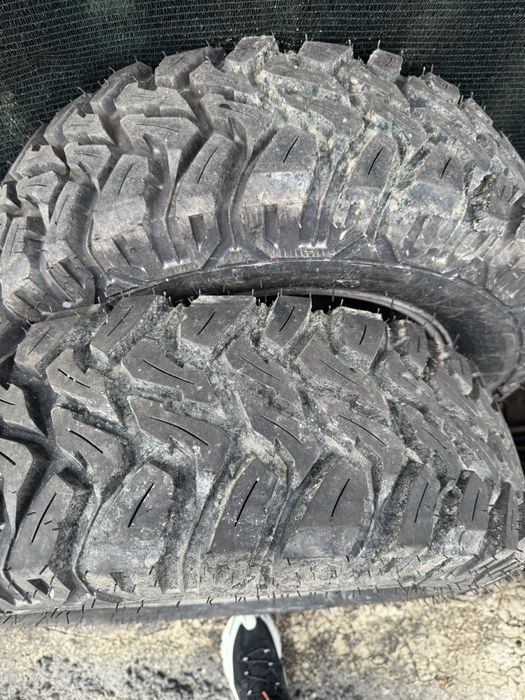 Jante land rover pe 16 + cauciucuri off road