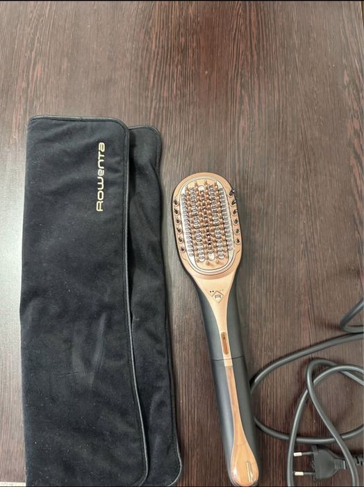 Perie de indreptat parul cu abur Rowenta Hair Therapist CF9940F0